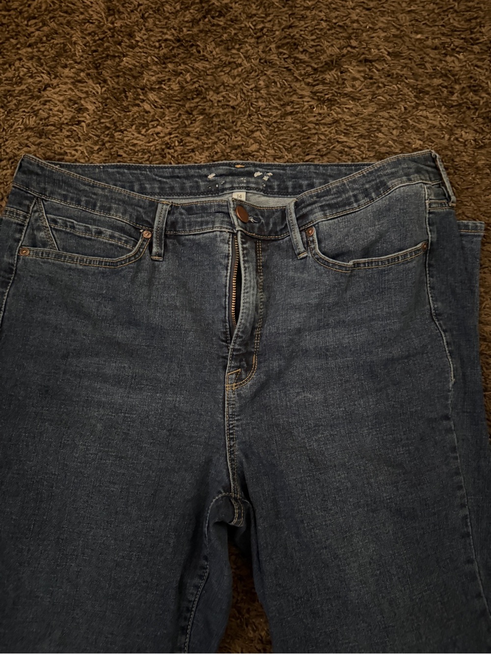 women Classic Dark Blue Denim Jeans
